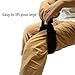 Dokoshia Thigh Lifter Strap Leg Lifting Pull Up Assistance Belt Leg Transfer Aid Foot Lifting Loop with Wrist Band Patient Mobility Device for Knee Recovery Elderly and Disable (2)