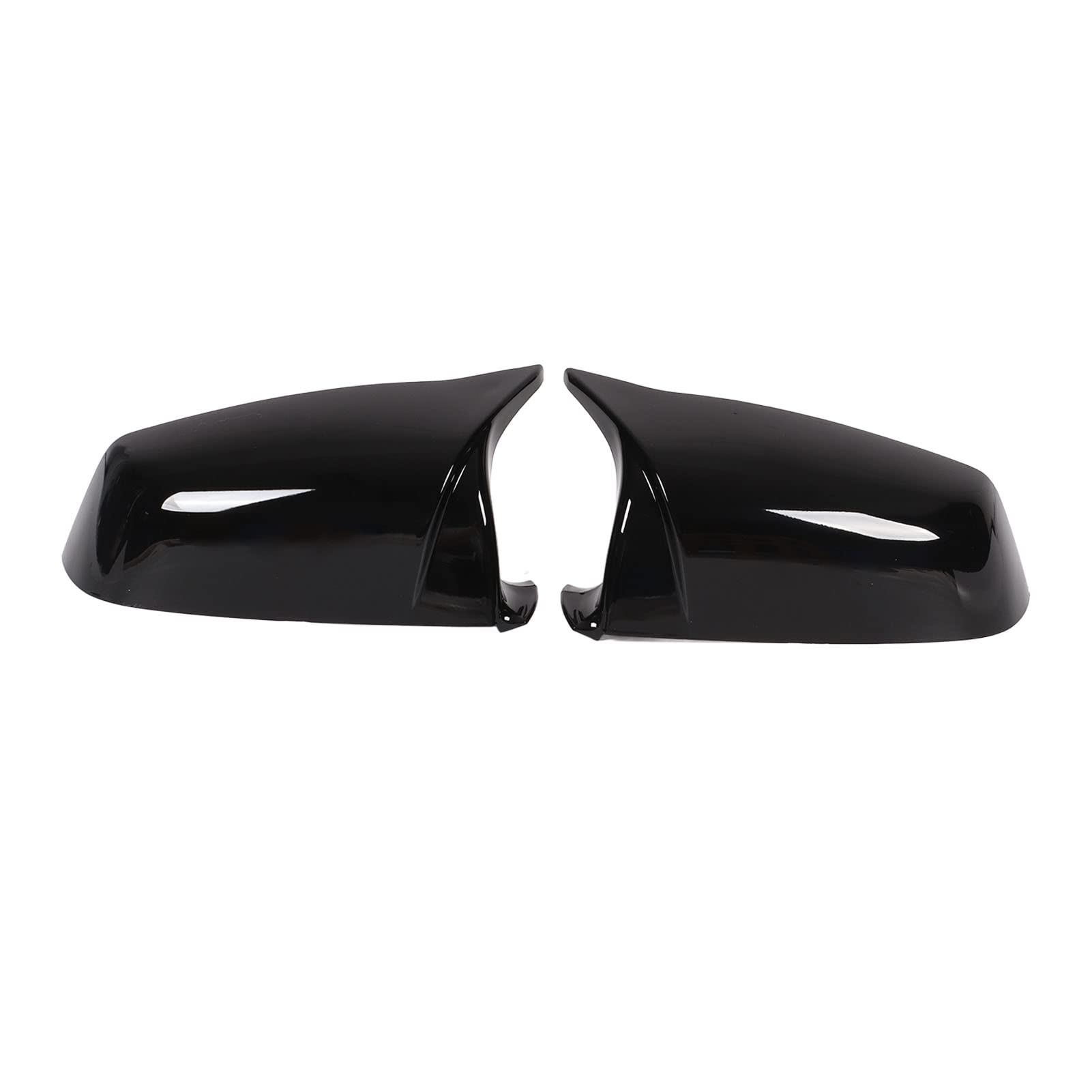 Auto Nutriess Horn Retroview Specchio specchio Specchio laterale Copertura di protezione Sostituzione di alloggiamento protettivo per 5 Serie F07 F10 F11 (Noir brillant)