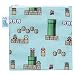Bumkins Nintendo Reusable Snack Bag Large, Super Mario 8-Bit Game