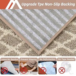 Cosy homeer soft stair treads 15pcs non slip carpet mat 28inx9in indoor stair runners for wooden stepsstair rugs for kids and dogs 100 polyester tpe backing beigerhombus  urban country home decor