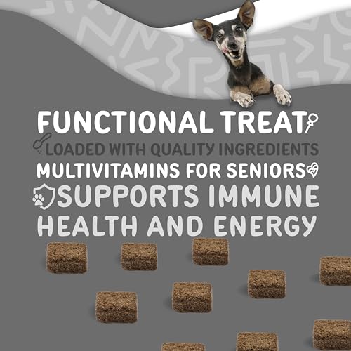 waggedy Daily Essentials Senior Soft Chews with Glucosamine — Pet Supplies for Digestion and Joint Health — Dog Multivitamin Treats for Overall Defense — Dog Vitamins and Supplements (60 Chews) - Image 4