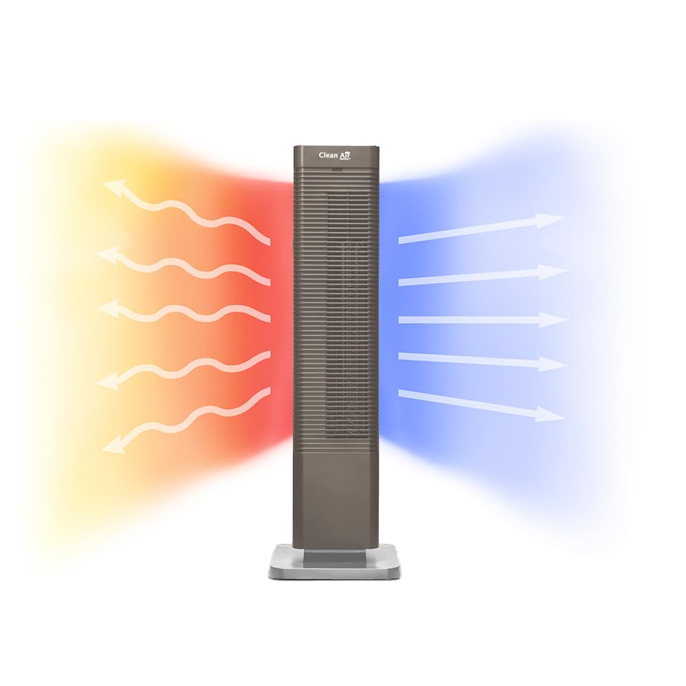 Clean Air Optima CA-904C Smart 2in1 Design-Heizlüfter: Heizen und Kühlen