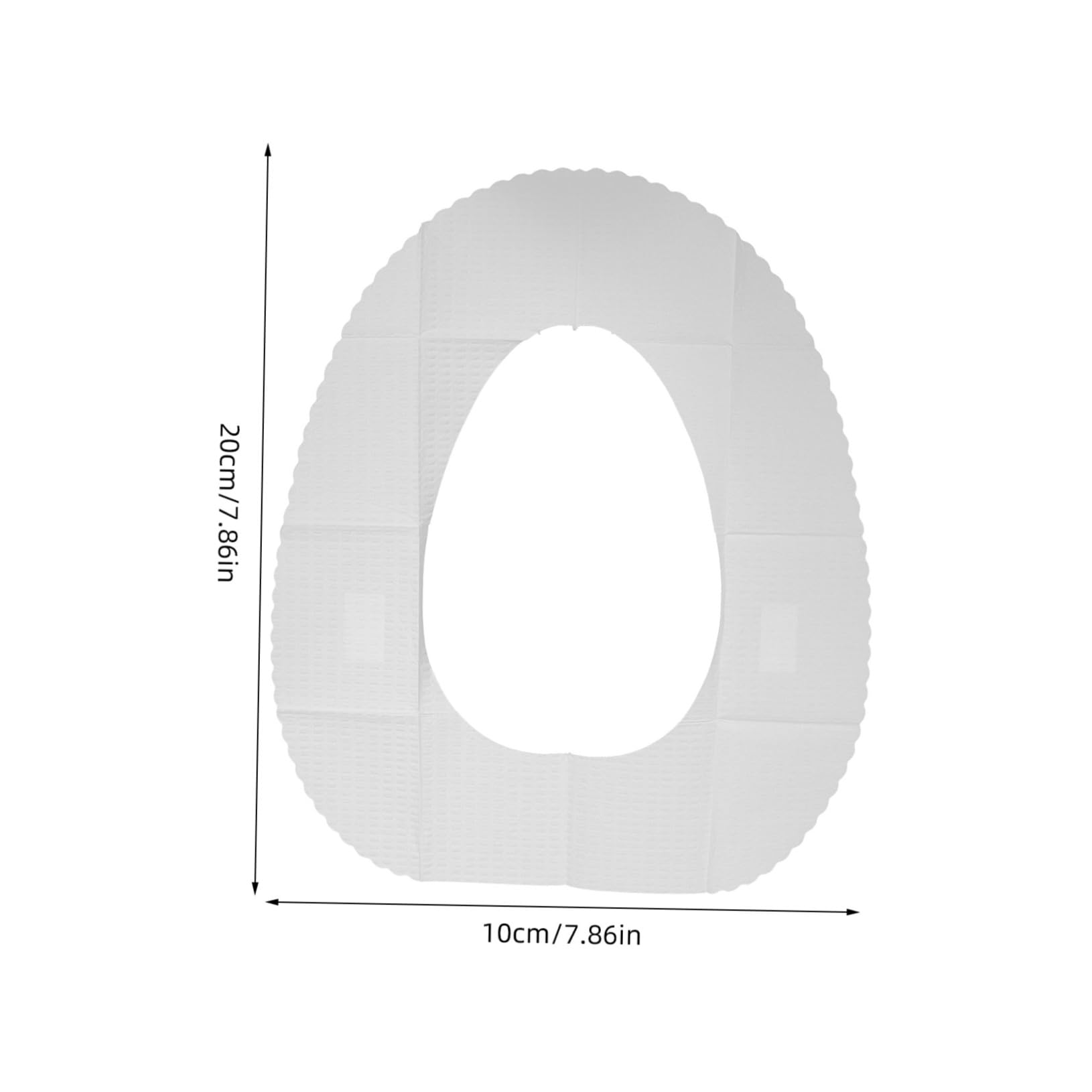 Alipis 20pcs Disposable Toilet Seat Cover Toilet Mat Waterproof Pad Sanitary Pad Home Office Hotel Shop Accessory