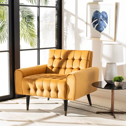 Sillón con tapizado de terciopelo Marigold miniatura 2