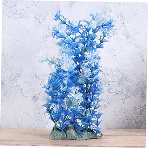 GRIRIW Big Water Plants for Fish Tank Landscape Decoration Artificial Aquarium Plants Simulating Real Water Plants Ideal for Aquarium Backgrounds - Image 4