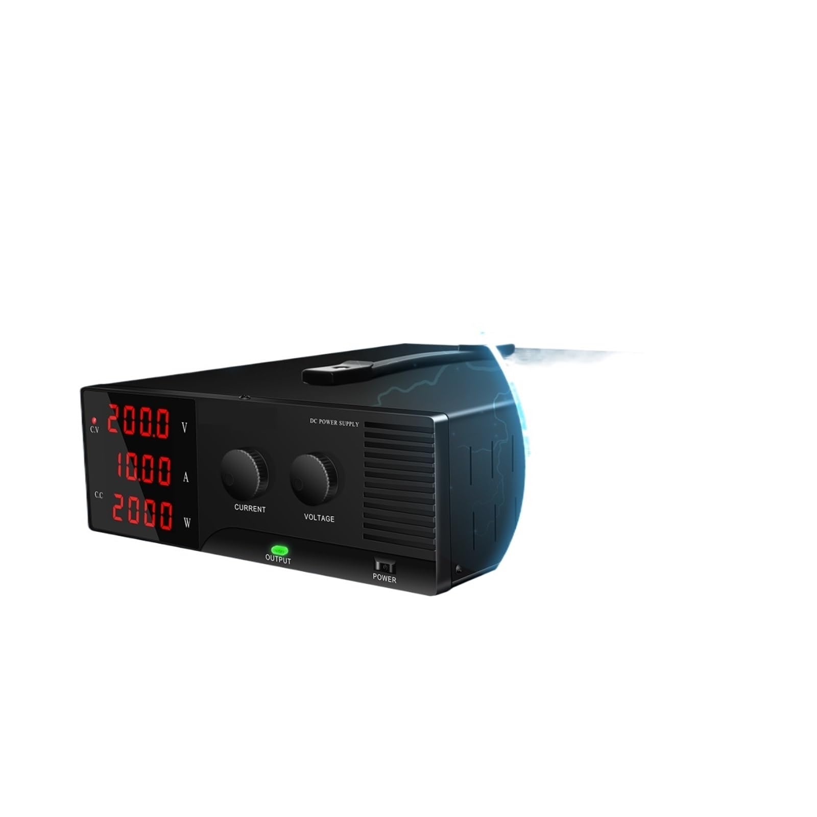 Alimentatore DC Regolabile Alimentatore Regolabile programmato in Tensione 300V 5A con interfaccia RS232, Alimentatore da banco 15V 100A 110V/220V(30V 60A 1800W RS232,110V)