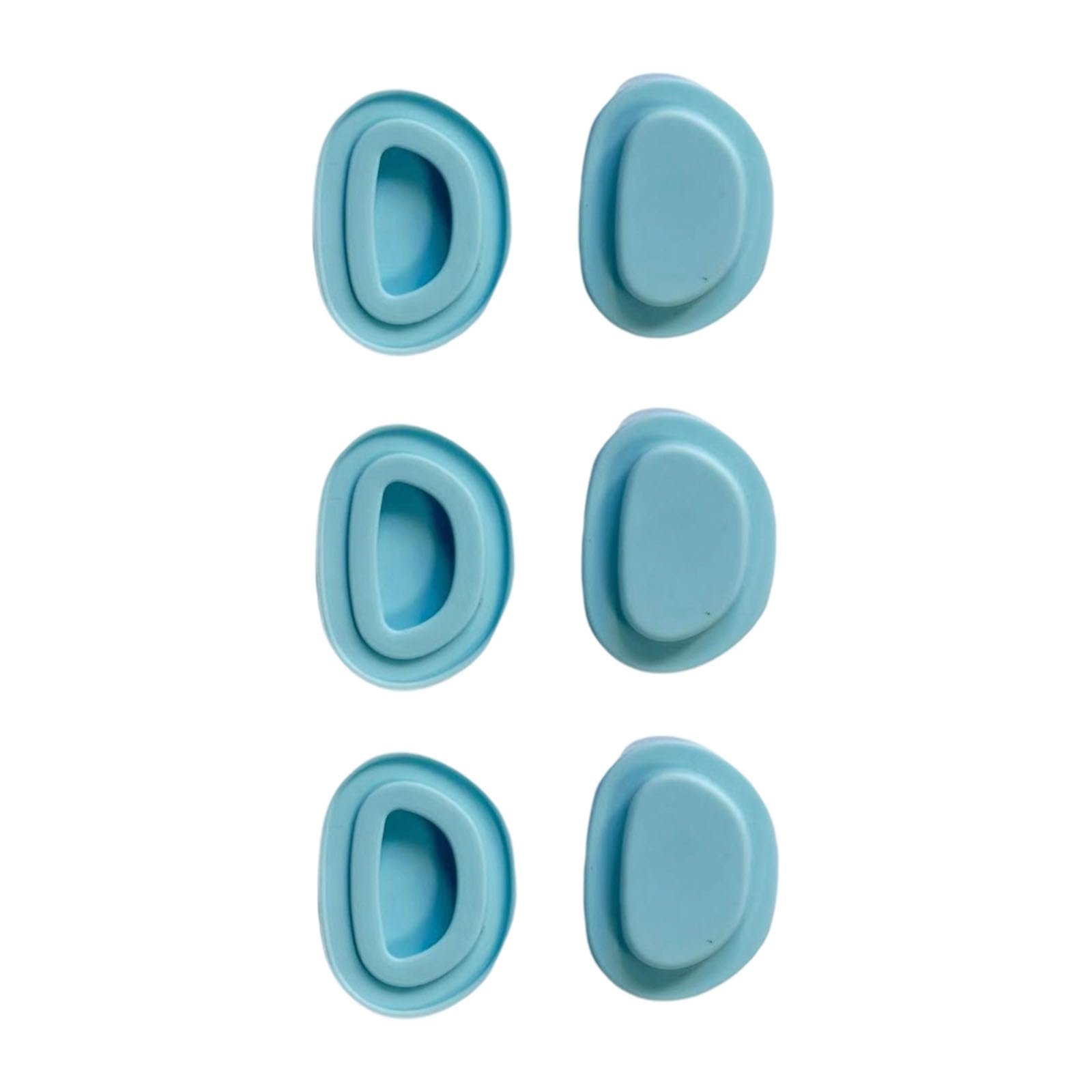 ERRORY 6PCS Silicone Replacement Lids, 1.25in Leakproof Seals for Smoothie Makers High Temperature Resistant Blenders Accessories