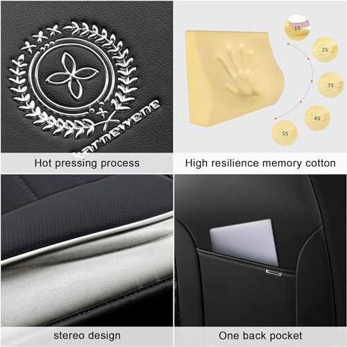 Image of Deluxe Full Covers for Volkswagen Golf SportWagen 2015-2019, Gray-White