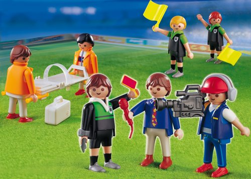 Preisvergleich Produktbild PLAYMOBIL® 4717 - Fußballspiel-Ergänzungsset