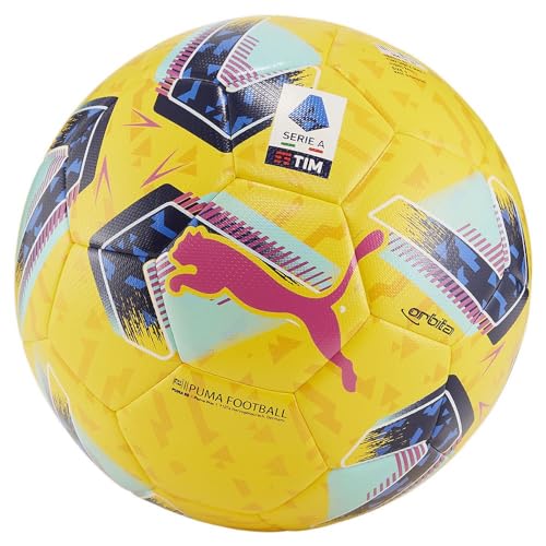 Puma 084116-02 PUMA Orbita Serie A HYB Pallone da calcio ricreativo Unisex Adulto yellow Taglia 4
