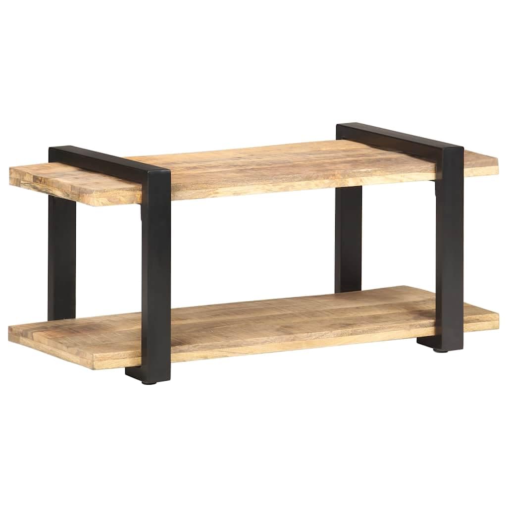 Mobile per TV, 90 x 40 x 40 cm, in legno di mango ruvido