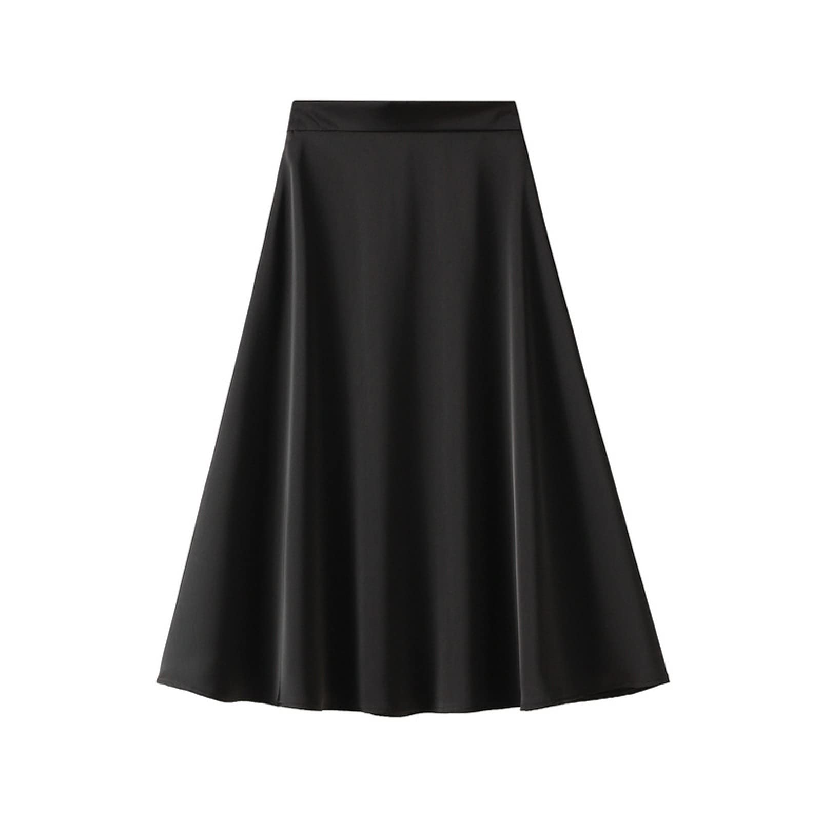 Long Skirt Black A Line Skirt Work Long Skirts For Women Elegant