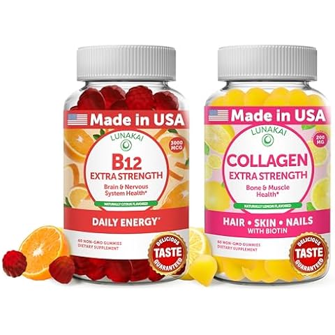 Lunakai Collagen and B12 Gummies Bundle Cover