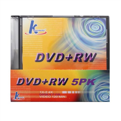 KHYPERMEDIA DVD+RW DVD Disc Media (Discontinued by Manufacturer)