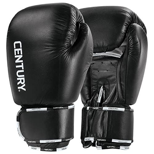Century Creed Sparring/Boxing Gloves Black/White Size: 16 Ounces Black/White