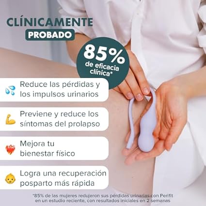 Perifit Care+ | Ejercitador de Kegel con aplicación | Entrenador del suelo pélvico | Fortalece tu suelo pélvico, mejora el control de la vejiga y agiliza la recuperación postparto