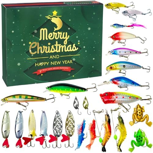 Amazon Fishing Countdown Advent Calendar 2024 For Adults 24 Days amazon-fishing-countdown-advent-calendar-2024-for-adults-24-days