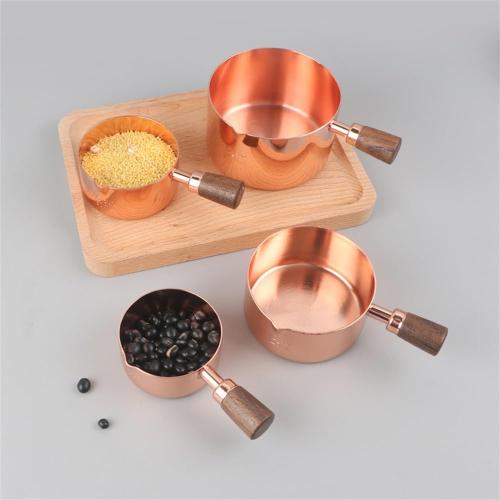 Tazze for condimenti, 2 Pezzi Tazze for Salsa con Manico Tazza for Salsa Cucchiaio dosatore for condimenti Ketchup(80 ml)