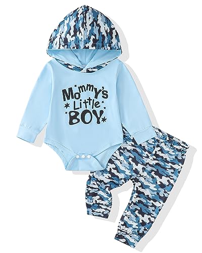 Image of NZRVAWS Baby Boy Clothes Newborn Boy Outfit 0 3 6 12 18 Months Toddler Hoodie Romper Long Pants Infant Clothing