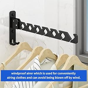 Wall Mounted Clothes Drying Rack,Foldable Laundry Hanger Wall Mount,Wall Clothes Rack for Laundry Room, Clothes Hanger Indoor,Perfect for Small Spaces,Matte Black Wall Mounted Clothes Drying RackFoldable Laundry Hanger Wall MountWall Clothes Rack for Laundry Room Clothes Hanger IndoorPerfect for Small SpacesMatte Black