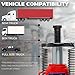 Stark USA 20-Ton Portable Hydraulic Bottle Jack Air-Operated Pneumatic Lift Low Profile Manual Air Jack, Auto Truck Travel Trailer Repair (44000 LBS)