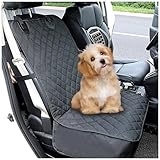 IHOTDER Car Seat Cover for Front Seat,Scratch+Dirt Resistant Car Seat Protector for Dogs,Universal Waterproof Car Pet Seat Cover Interior Car Accessories Fits Car Truck SUV