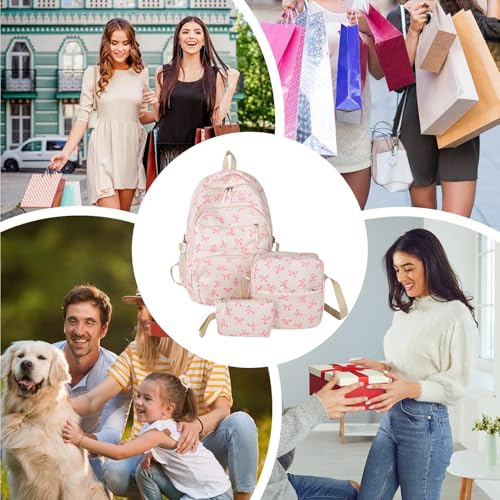 Mochila de mujer para viajes de fin de semana y turismo diario con gran espacio 4