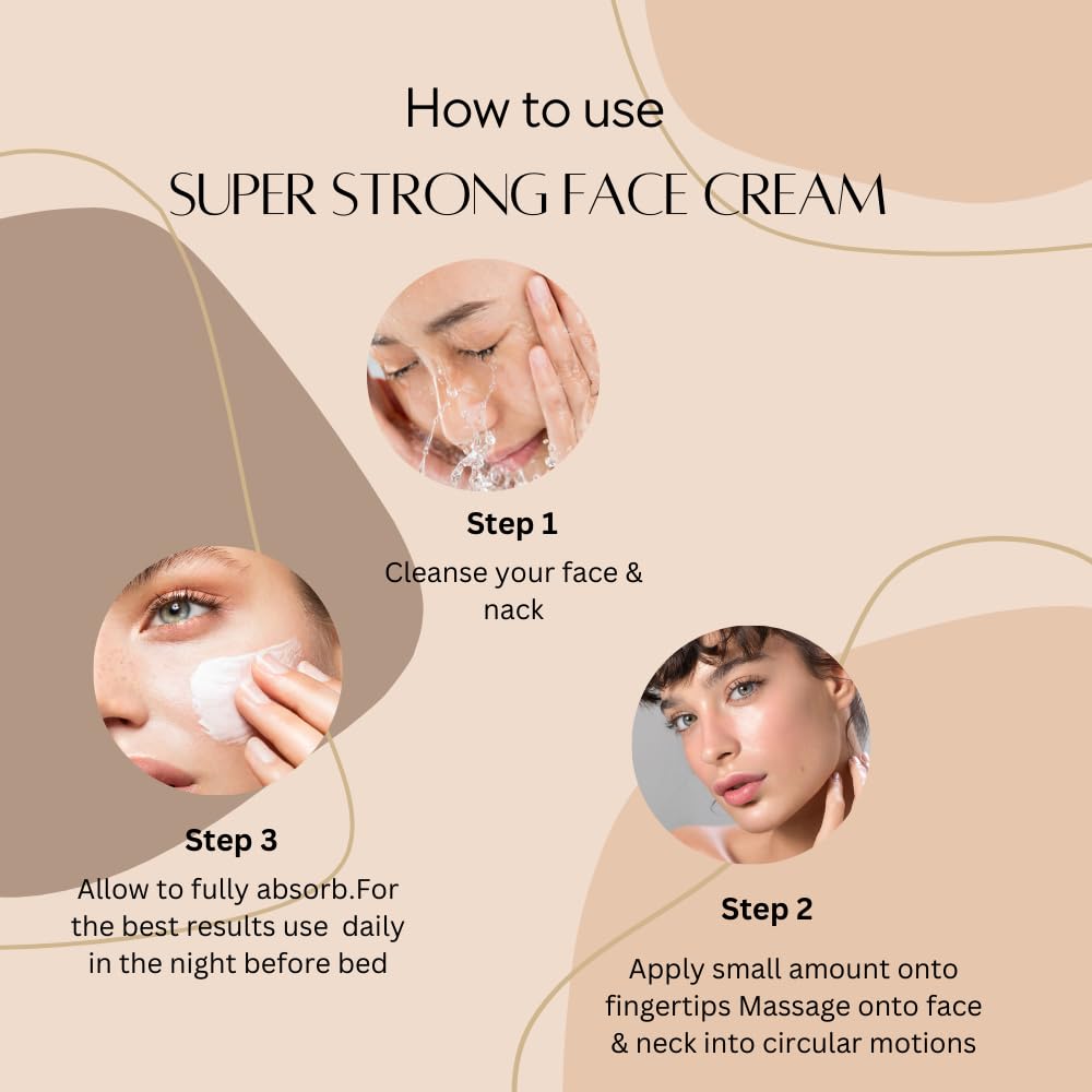 Britains Beauty Radiant Skin Defense Facial Cream, 4-in-1 Age Reversal Formula with 20% Vitamin C, 10% E, Collagen & Niacinamide - Hydrates & Firms, 1.7 oz - Image 3