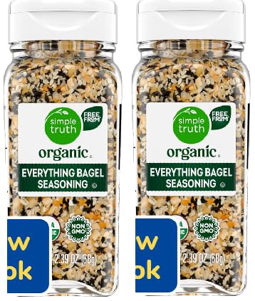 Organic Everything Bagel Seasoning (2 Bottles, 2.39 oz. each)