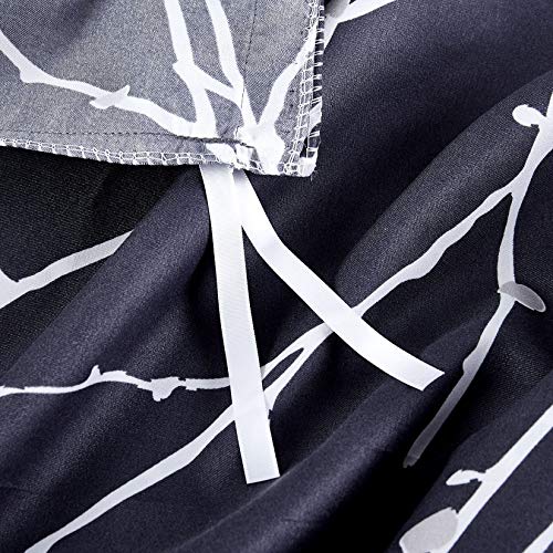 Conjunto de capa de edredom com 3 peças da Wake In Cloud, 0209, King (duvet cover 104