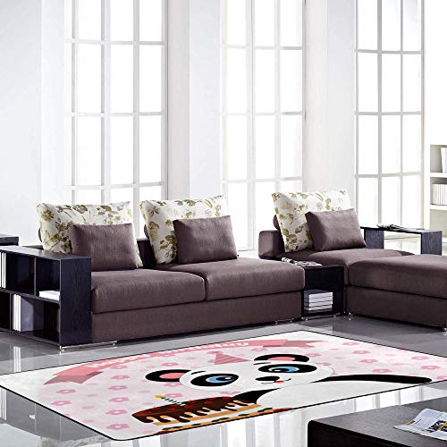 Tapis de maison moderne en tissu polyester résistant et charmant format 63X48Inch - 4