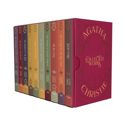 Agatha Christie Mysteries 10 Books Collection Set