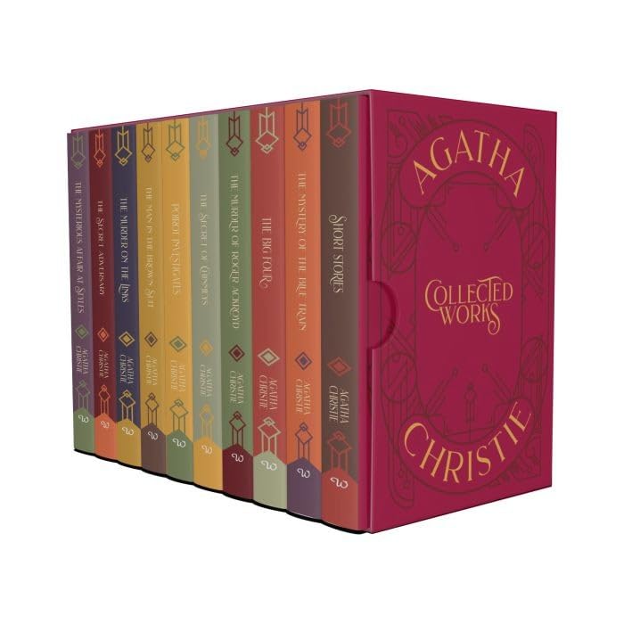Agatha Christie Mysteries 10 Books Collection Set      Hardcover – October 1, 2025