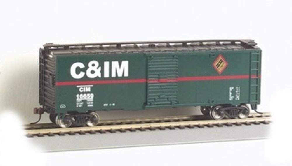Bachmann Trains - 40' Box Car - CHICAGO & ILLINOIS MIDLAND - HO Scale