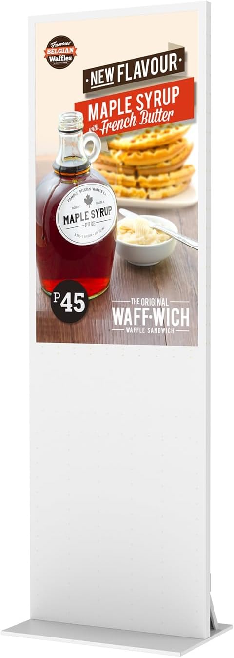 Digital Signage Display Wall Mounted Full Ultra Slim Mounted Player Full HD Advertising Screen Vertical Display Outdoor Standing LCD Digital Signage (55 inch)