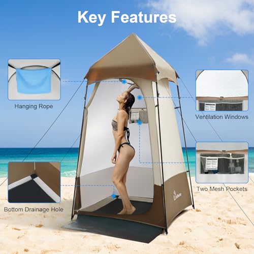 Wolfwise-69FT-Outdoor-Portable-Shower-Tent-Camping-Privacy-Changing-Room-Tent-for-ToiletHiking-Bathroom-Shelters