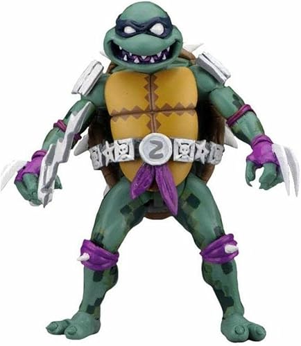 NECA TMNT Turtles in Time: Slash Figura de acción de 7 pulgadas