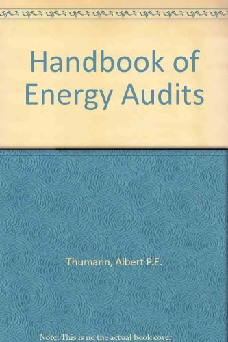 Buy Handbook of Energy Audits — BookShops.in