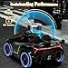 Costzon Ride on Car, Lamborghini Licensed 12V Battery Powered 4WD Sports Car with Remote Control, 3 Speeds, Hydraulic Doors, LED Lights, Towing Wheel, Horn, Music, Electric Vehicle for Kids Aged 3-8