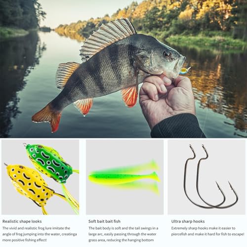 Accessoires de hard à équipement dur et leurre de basse pour pêcheur exigeant