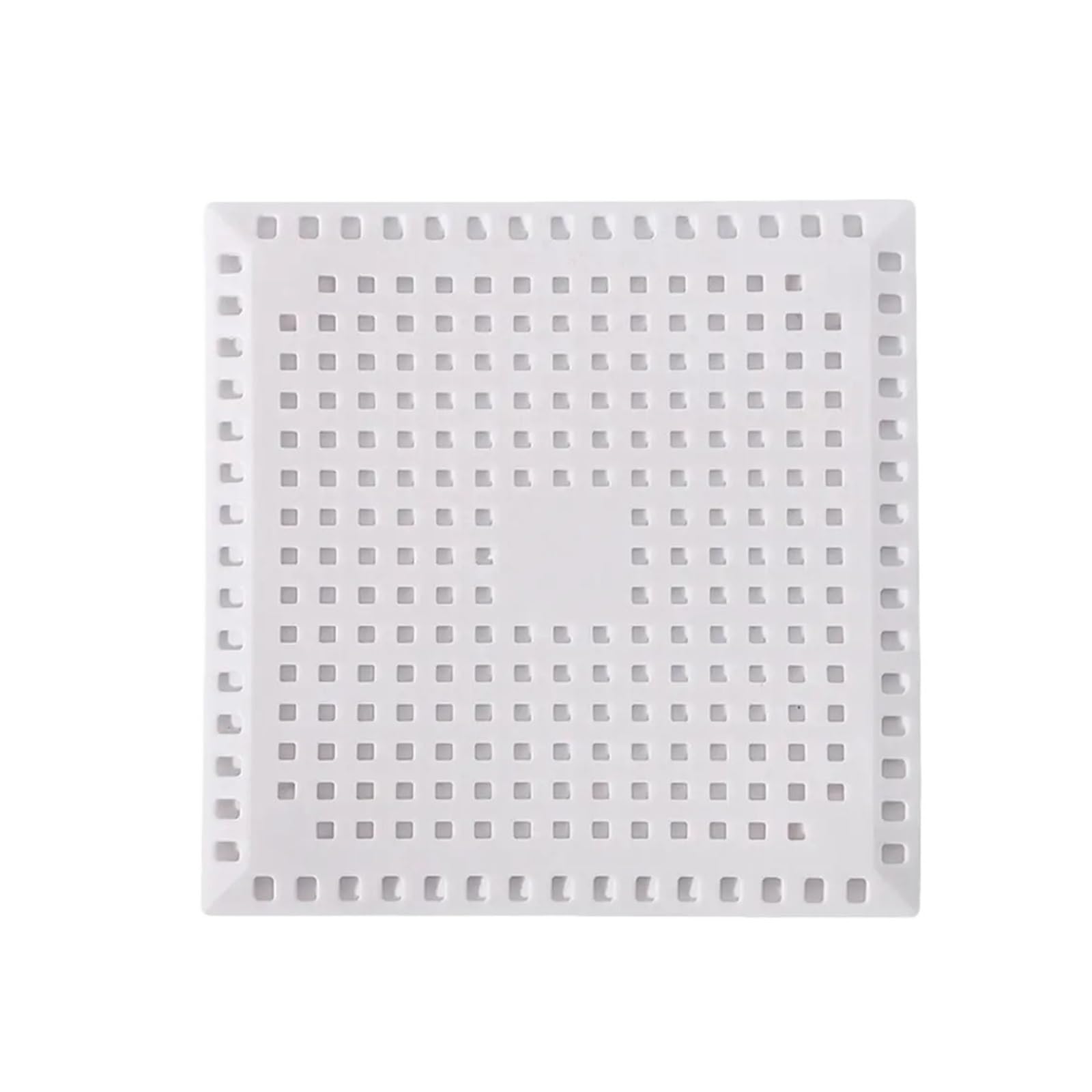 1PCS Anti-Clog Sink Strainer Mesh Trap, Hair Waste Catcher For Kitchen Bathroom Floor Drain(WHITE)