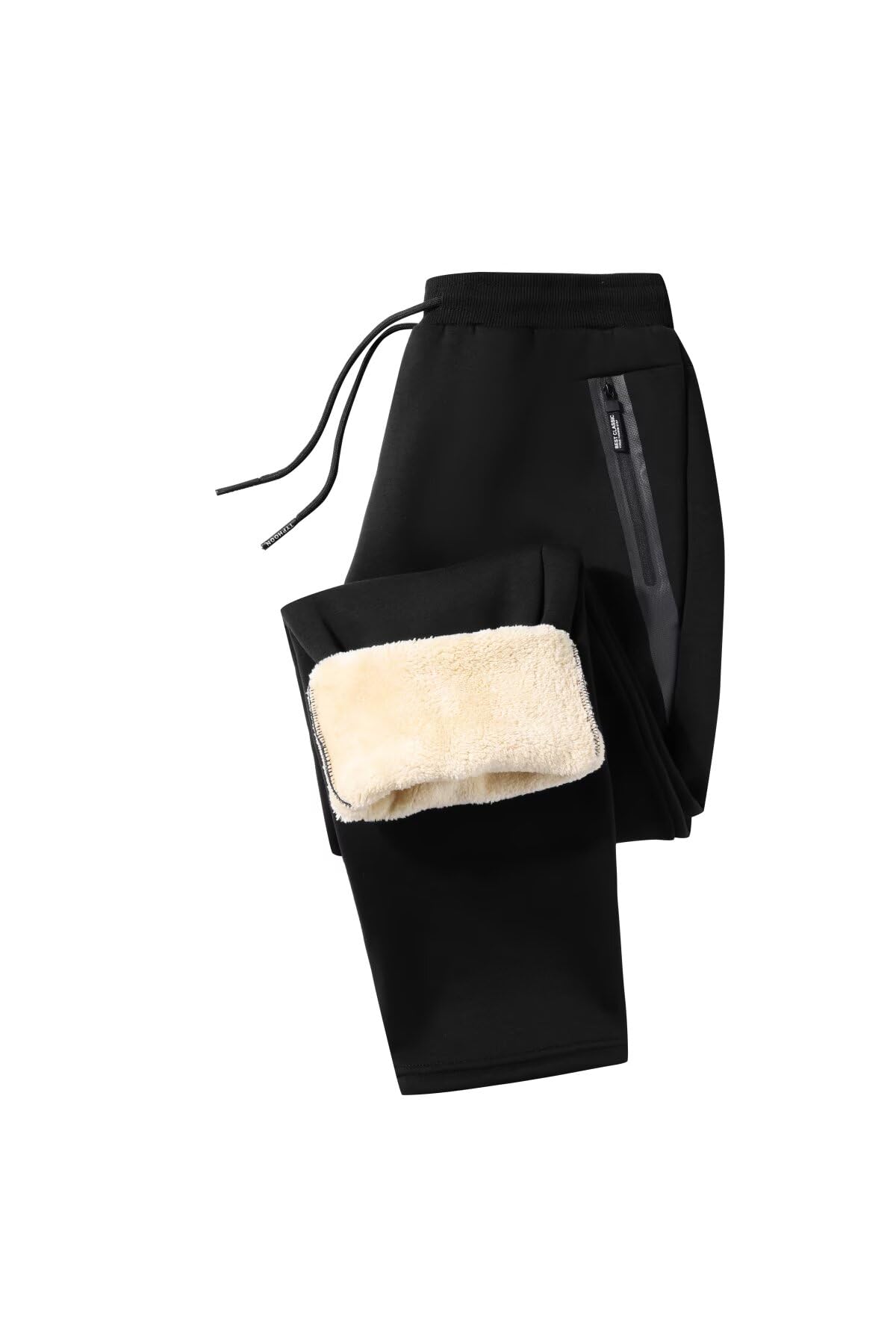 Jogginghose Herren Gefütterte Winter Thermo Sporthose