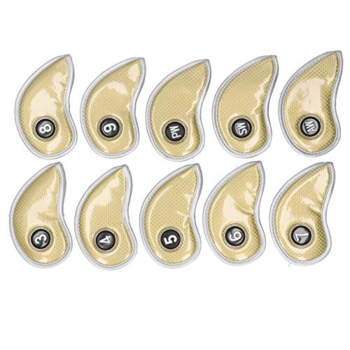 Conjunto de cabeça de golfe, cabeça de clube de golfe, PU universal para clube de golfe Golf Club He