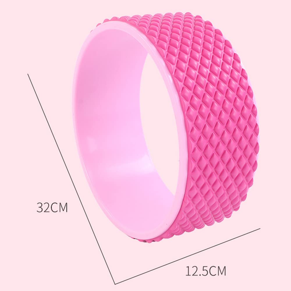 3D Ruota Yoga Pilates Rullo Corpo in Schiuma Cerchi Punto Massaggio per Stretching Bend Schiena E Rullo Massaggio Fitness