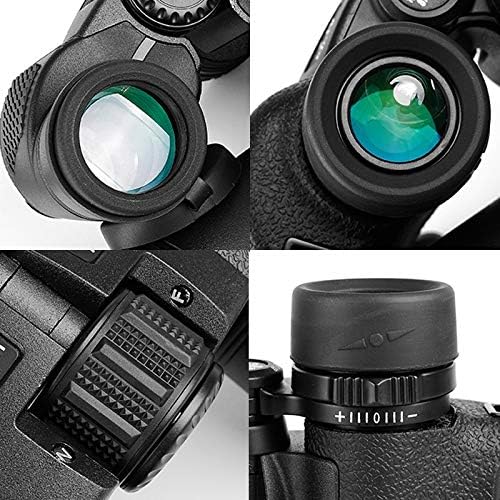 双眼鏡 8X40 プロフェッショナル 望遠鏡 ズーム 大型 クリア 視界 赤外線なし 防水 双眼鏡 ブラック