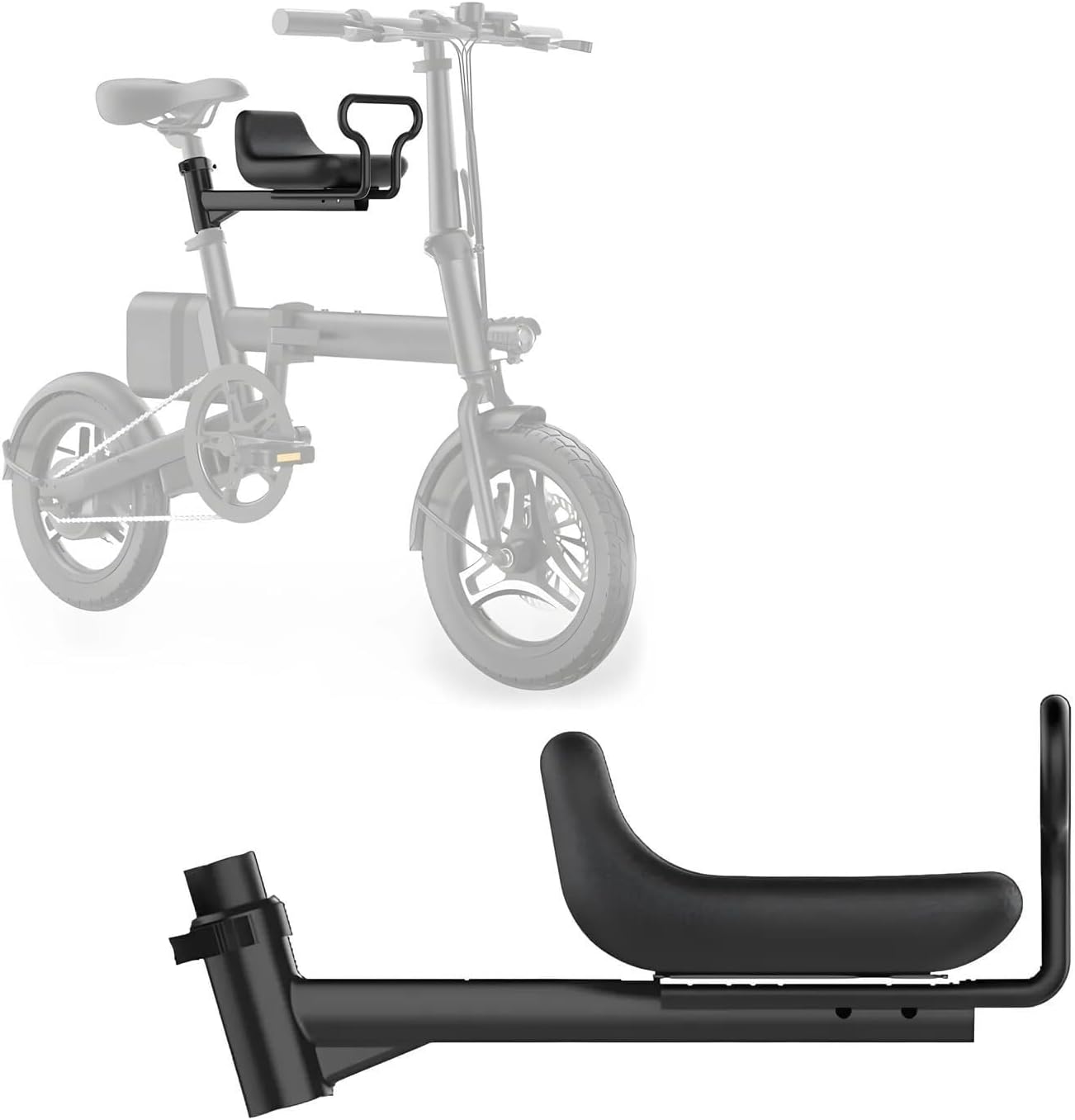 Bicycle Rear Child Seat Child Bike Seat,Mountain,High Cushion Backrest,Bicycle,for Children from 1 to 6 Years Old