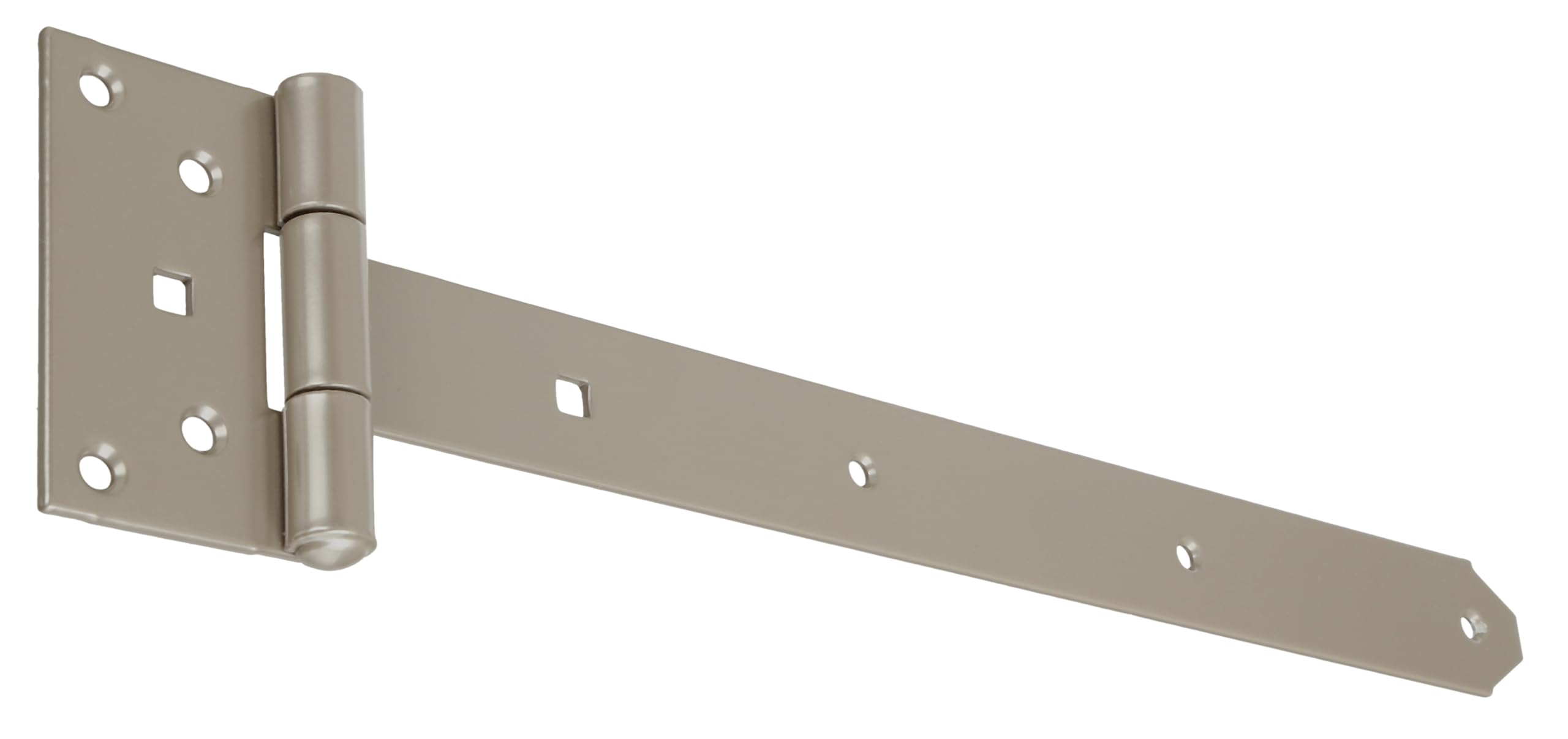 Alberts 822682 DURAVIS® Penture anglaise | avec goupille rivetée | en noir diamant, à couche duplex | penture 391 x 40 mm | charnière 59 x 103 mm | kit de 6