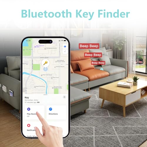 Personal Safety Alarm & GPS Location - Work with Apple Find My, iOS Only, Android Not Supported, 130dB Self Defense Siren, Position Kids Elderly, Bluetooth Key Finder, Item Anti Lost, Strobe Lights - Image 5