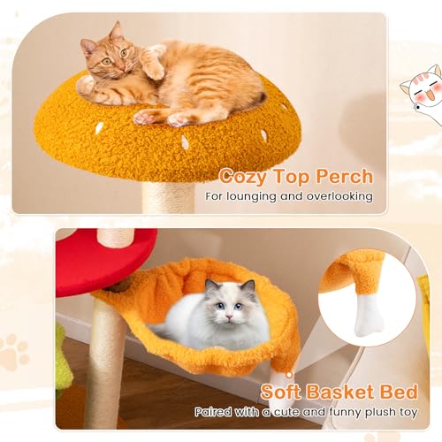 Árbol para Gatos PETSITE Inspirado en Hamburguesa 46 Pulgadas miniatura 5