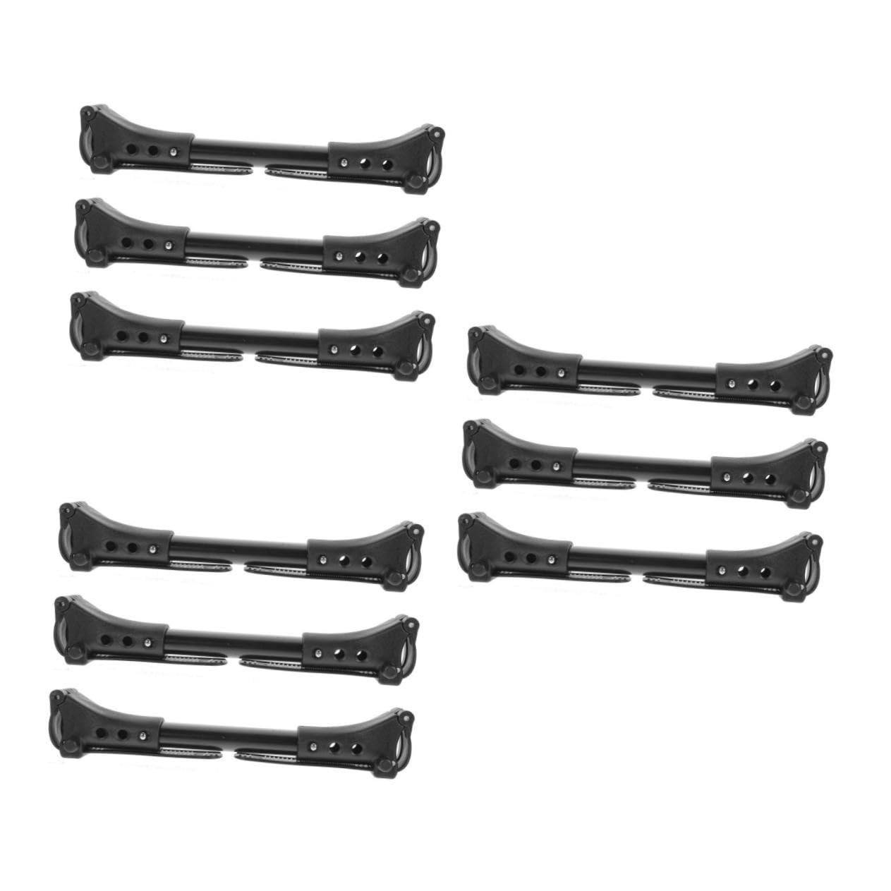Yardwe 9 Pièces Connecteur Poussette Double Aluminium Adaptateur pour Relier Deux Poussettes Identiques Rallonge pour Jumeaux